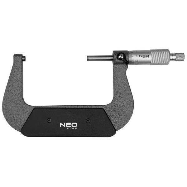 Мікрометр Neo Tools з верн'єром 75-100мм, &plusmn;0.01мм/м ERC75 фото