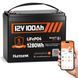 Акумулятор HUMSIENK LiFePO4 12 В 100 А&middot;год, 1280 Вт&middot;год, Smart BMS 100 А, Bluetooth HUMSIENK-12V100AH-BT фото 1