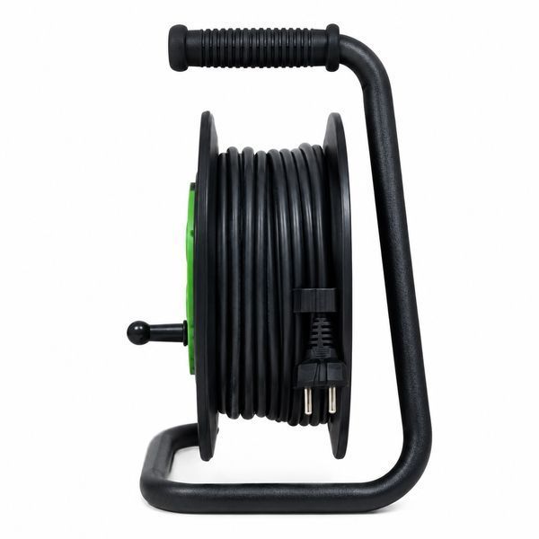 Подовжувач на котушці ECOLIGHT 25м (2*1,5) ПВС ЕКП-0108-0003 ECOLIGHT 25м фото